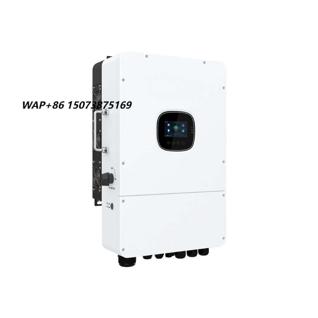 VERYPOWER 8KW 10KW 12KW Hybrid Solar Inverter Single Phase 230Vac 48V 50/60Hz for Home Solar Power System Off/On-Grid Option