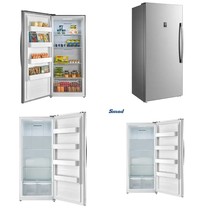 for 595L 481L Upright Freezer 220V 50HZ Big Capacity Freezer Product with Display Screen Freezer