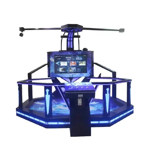 Amusement Park Fantasy Multiplayer Virtual Reality Set  VR Battle Space Walking Vr Treadmill Simulator