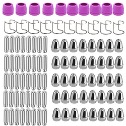 100pcs WSD60 Plasma Cutting Consumables Torch Electrode Tip Nozzle Kit 60A Plasma Cutting Machine Accessories AG60 SG55