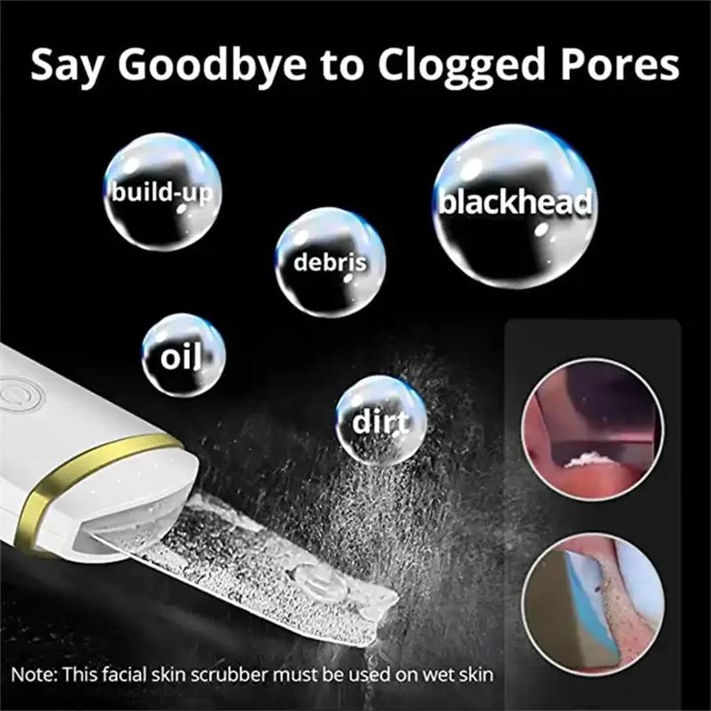 KAKUSAN Beauty Care Salon Professional Ultrasonic Peeling Sonic ไม้พายขัดผิวหน้า