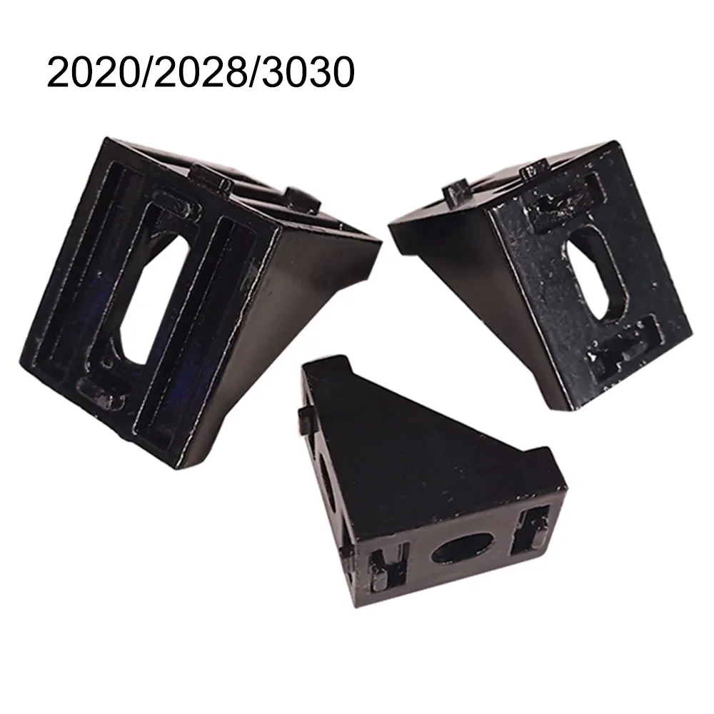 10pcs 3030 Corner Angle L Brackets Connector Fasten Fitting Long Hole for  Aluminum Profile