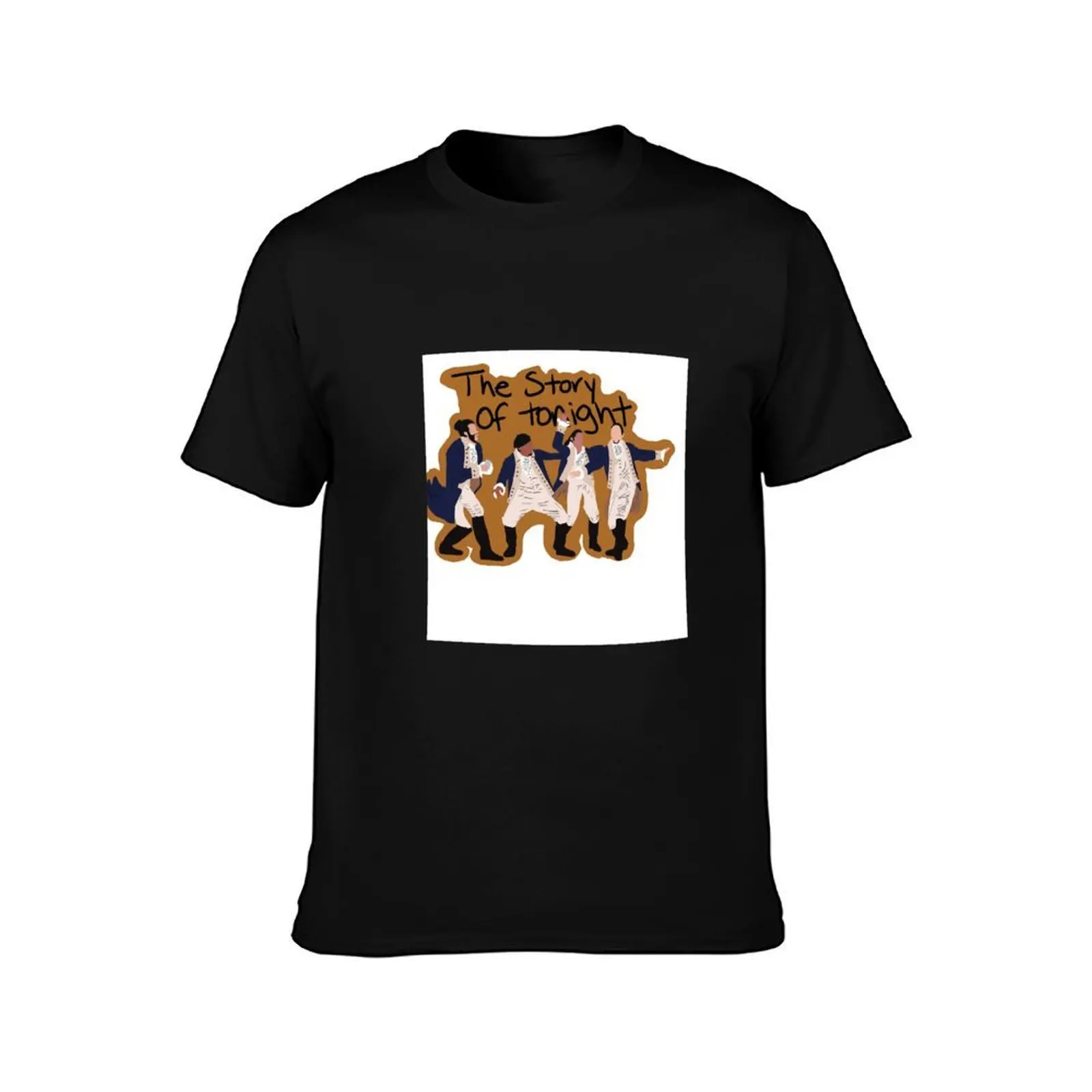 Hamilton- Story of Tonight T-Shirt, Summer Casual Cotton Tee, Oversized Streetwear Tops, Vintage Graphic Print, Unisex Men Women