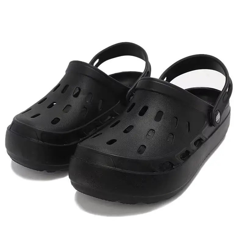 Skechers 243041-Bbk Male Soft EVA Hole Clogs Non Slip Lightweight Garden Shower Beach Casual Sandals