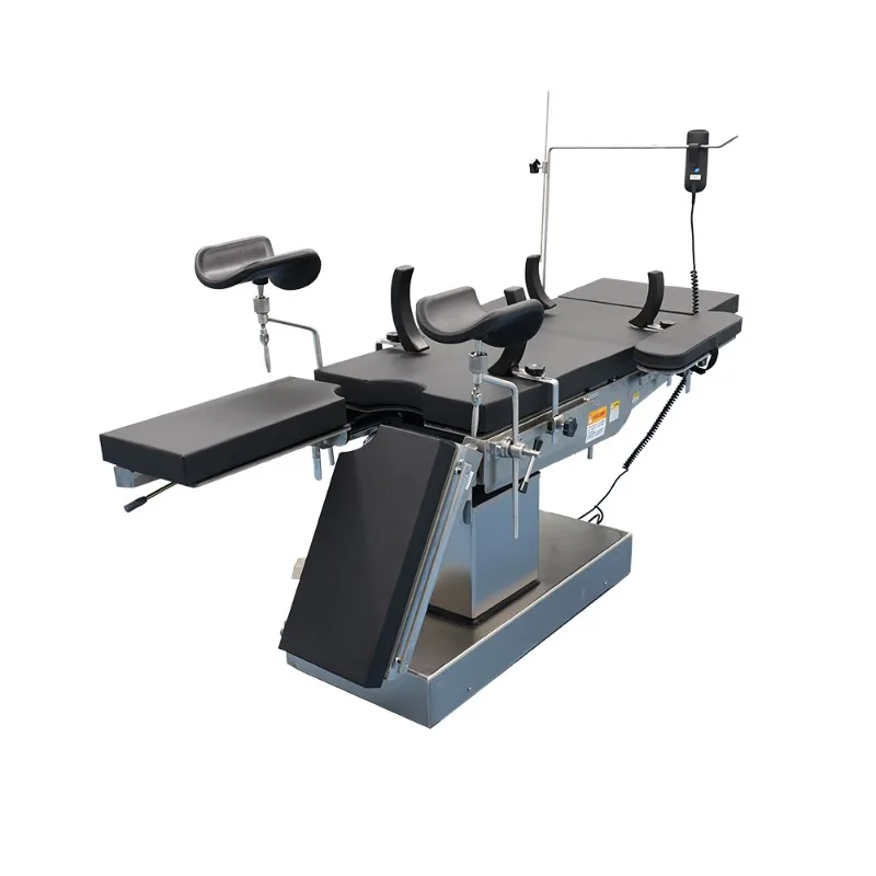 

General surgery electro hydraulic operating table Multi-Functional perspective surgical bed