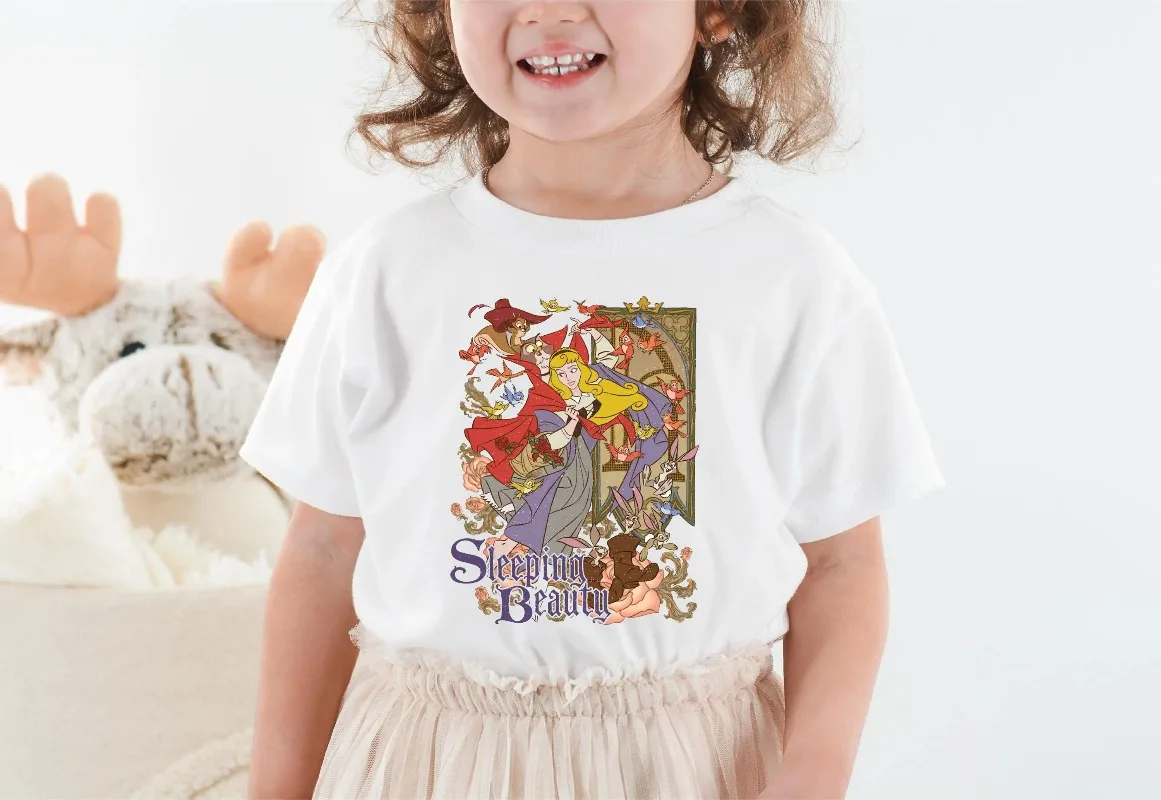 

Disney Sleeping Beauty T-Shirt Disney Birthday Girl Shirt Disney Aurora Toddlers Shirt Birthday Trip Sweater