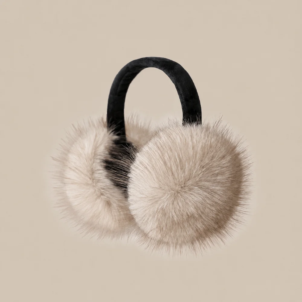 Fashion Warm Winter Earmuffs Folding Soft Earmuffs Thickened Cold Protection Ear Warmer Outdoor