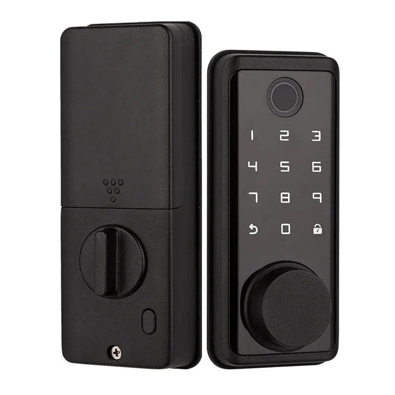 

RSH Factory direct sales Electronic Keyless Digital Deadbolt Door Lock Ble Ttlock App Smart Home Door Lock Wifi Tuya App