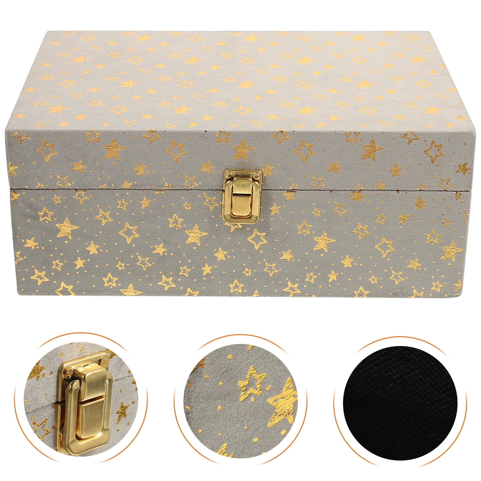 

Jewelry Storage Box Container Trinket Boxes for Women Decorative Organizer Jewerly Holder Case