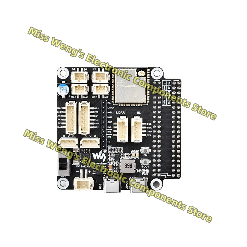 General Driver for Robots ESP32 Development Board, Robot Drive Board, Smart Car Expansion Board, Servo Motor Driver Board