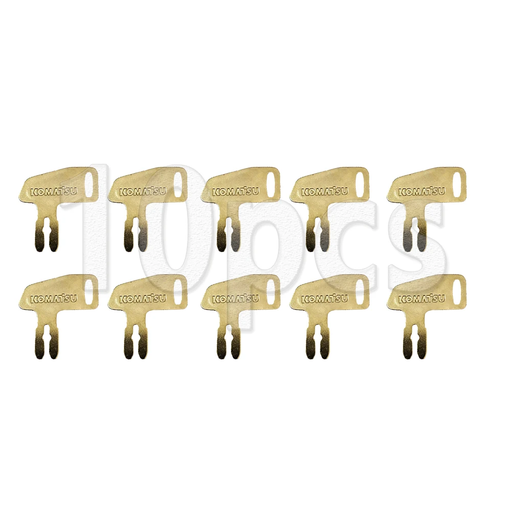 10pcs K2C166 For Komatsu Master Battery Disconnect Heavy Equipment Key