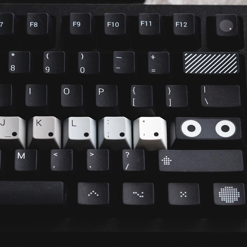 FBB OPXY Keycap Five-Sided Sublimation PBT Custom Mechanical Keyboard Key Caps Black Magnetic Axis DIY Accessories 1.7MM Thick - view 5