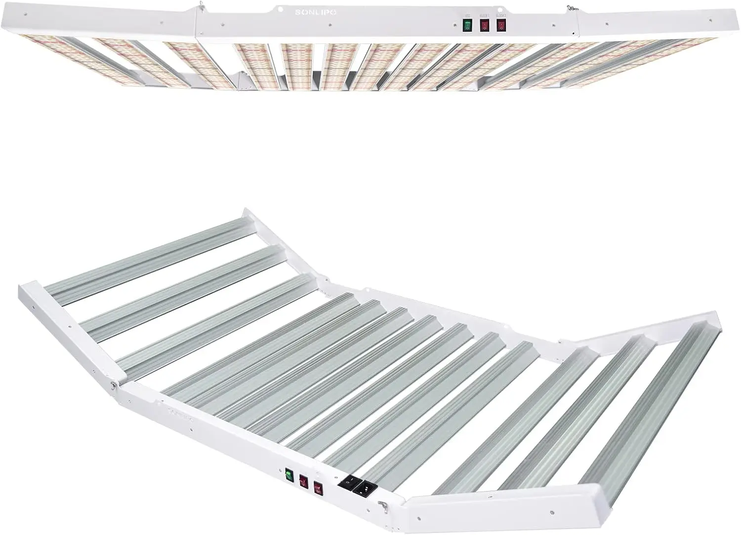 2024 New 600W LED Grow Light 6x6ft Coverage with New Diodes & IR Lights Full Spectrum Veg Bloom Growing Lamps for Indoor