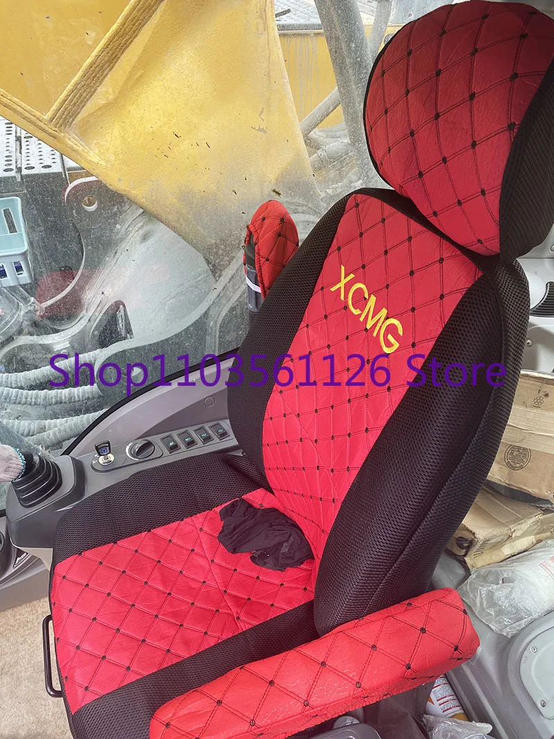 For Doosan CA Hitachi Kobelco Sany Modern Liugong Komatsu Xcmg EC Sdlg kato kubota sumitomo Excavator Seat Cover F0002