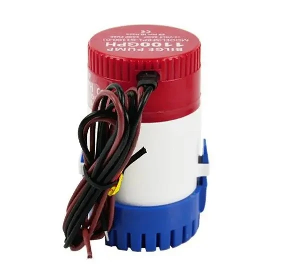 12V SFBP1-G1100-01 / 24V SFBP2-G1100-01 1100GPH Marine Boat Submersible Bilge Pump
