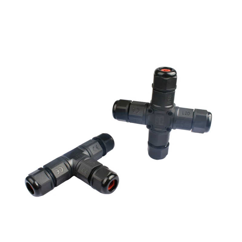 

TL20 XL20 IP68 Cable Waterproof Connector Quick Wire Connector 2/3 Pin Cable Outdoor or Lighting Sealing Sleeve Connector