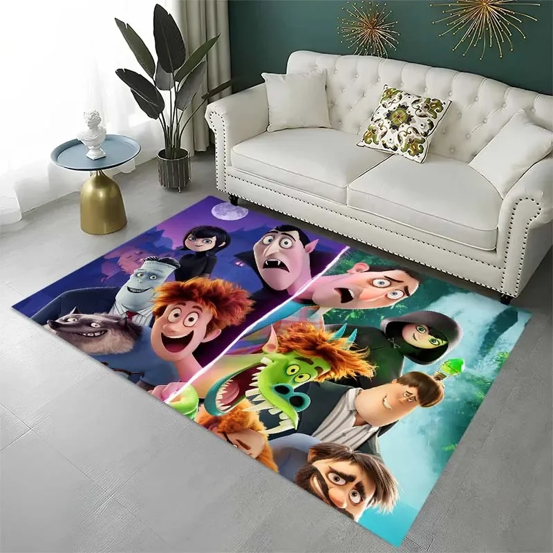 

3D printed fairy hotel cartoon carpet living room bedroom home decor baby mat bathroom kitchen non-slip carpet birthday gift