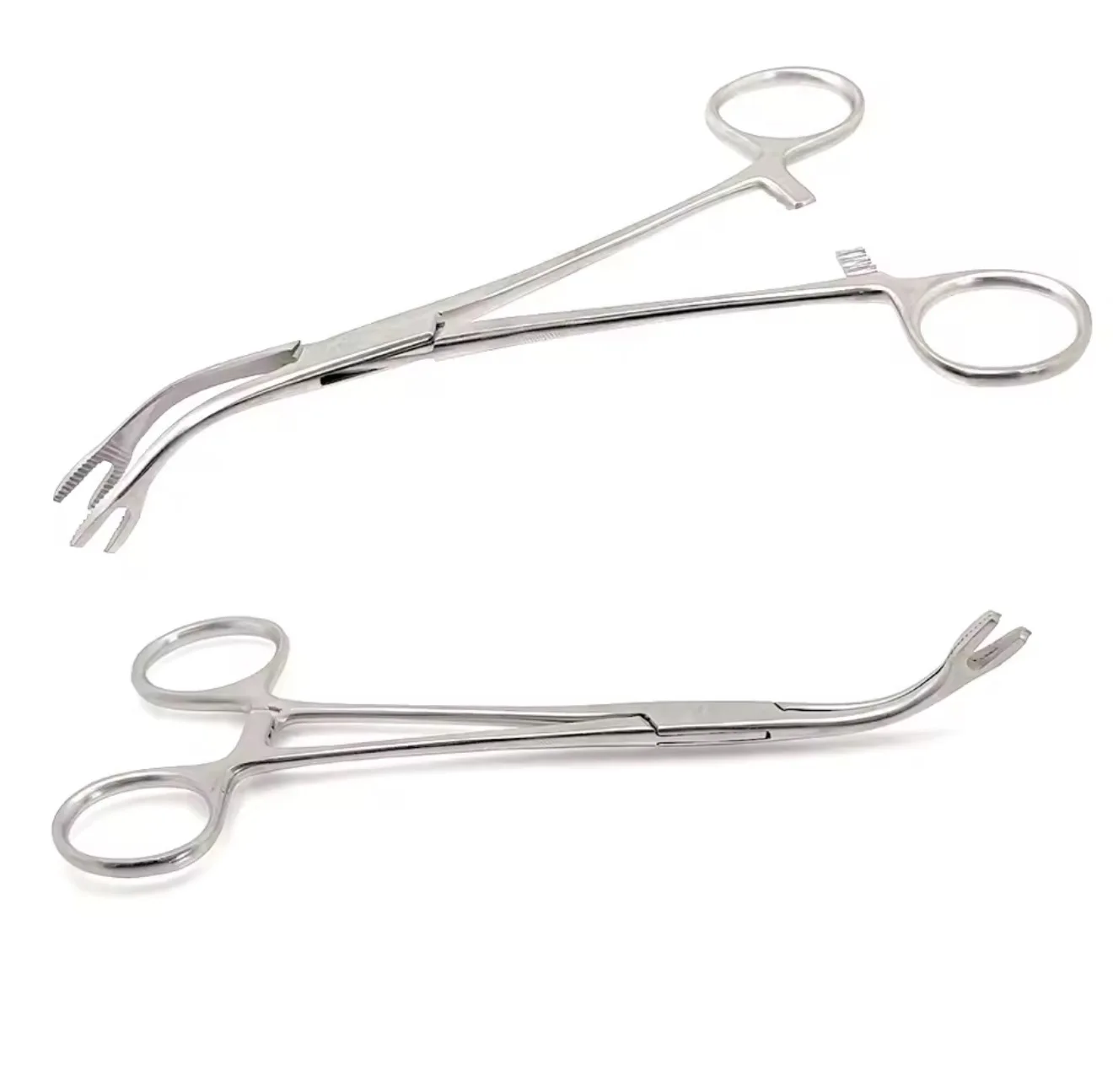 1pc Dental Bone Graft Forceps Bone Fragment Gripper Surgical Pliers for Bone Fixation Manipulation Implant Surgery Tool