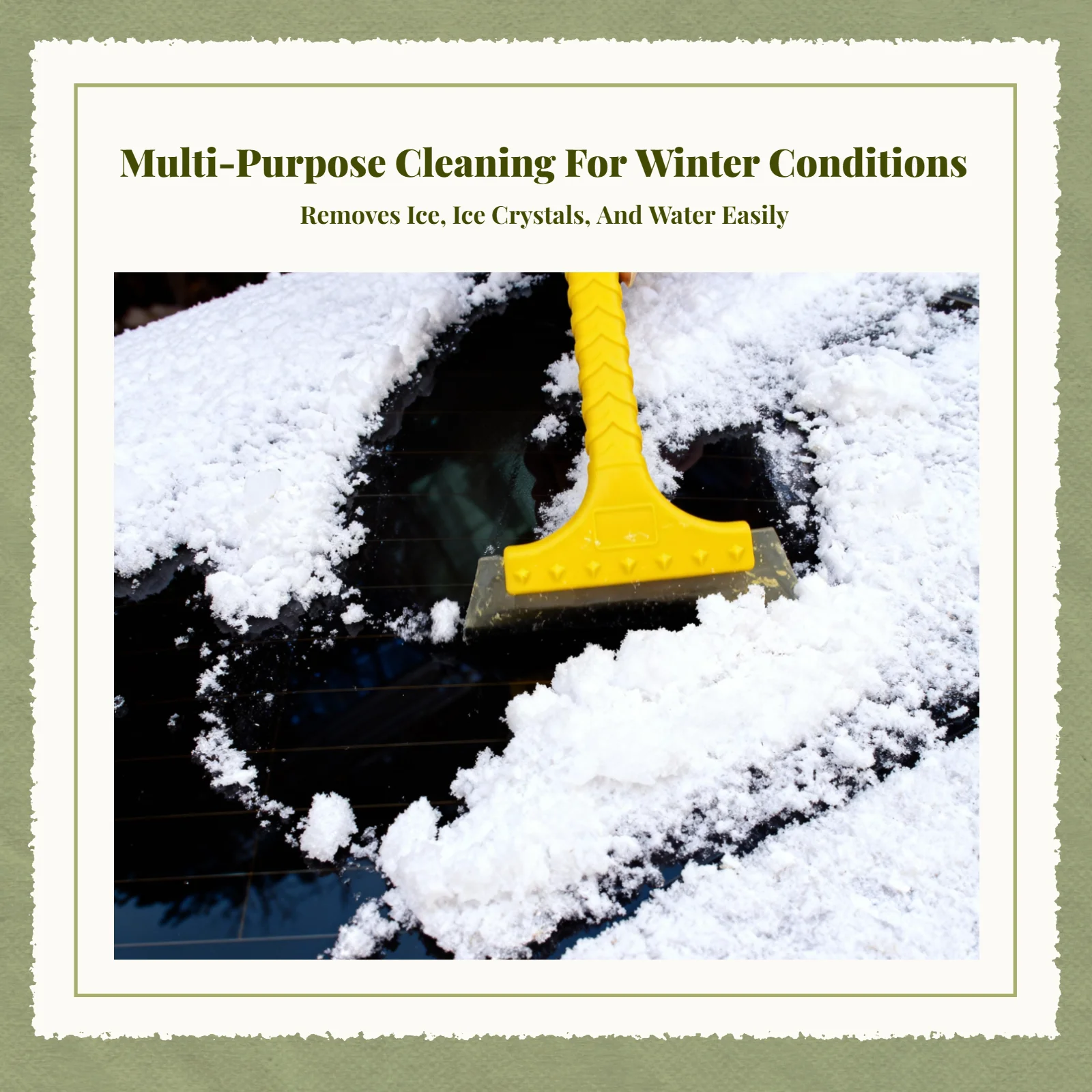 Winter Brush, Heavy-Duty Ice Remover for Car, SUV, Pickup