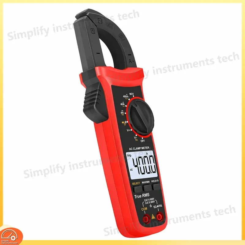 UT202 Digital Clamp Meter High Precision Multimeter AC DC Ammeter Voltage Current Resistance Tester for Electricians and DIY