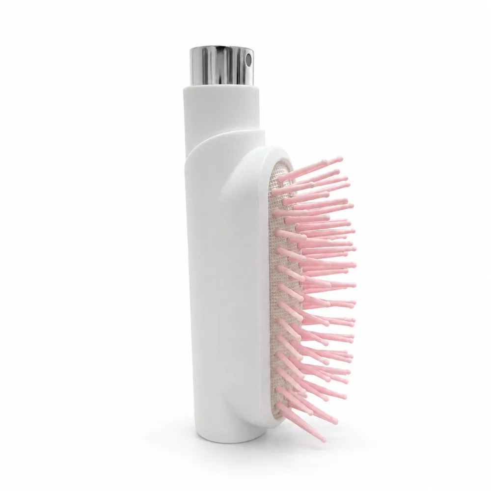 Refillable Spray Massage Comb Multi-Function Portable Pocket Spray Hair Brush Hair Care Soft Rounded Bristles