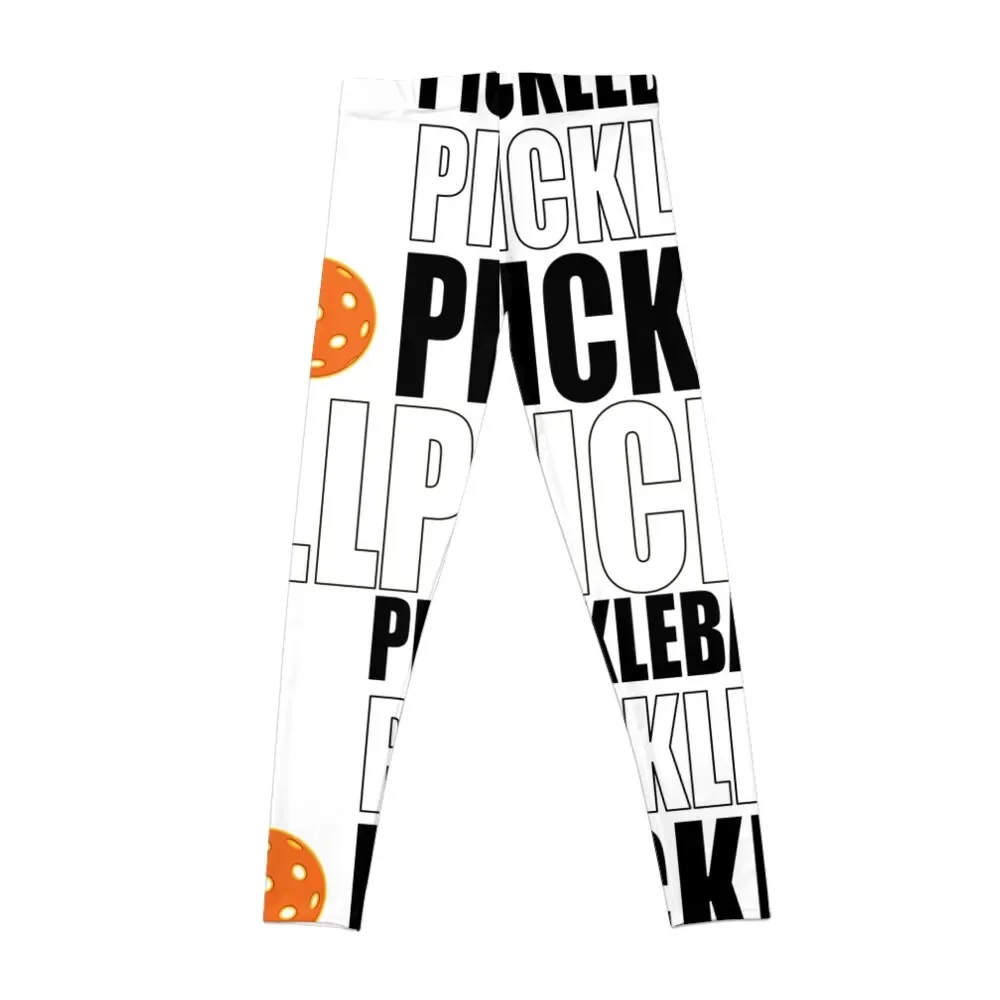 Pickleball Steps Black & White Leggings gym womans gym's clothing Legging sexy woman Womens Leggings