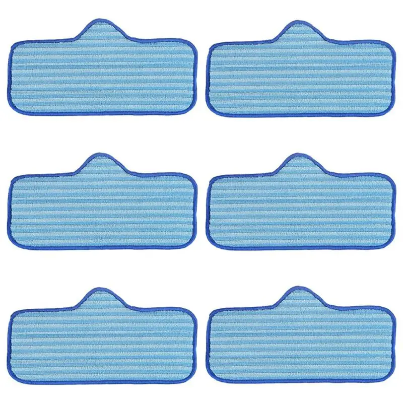 PZHI-6PCS Microfiber Mop Pads   For Dupray Neat Steam Cleaner Reusable Machine Washable  For Hardwood Tile Stone Floors