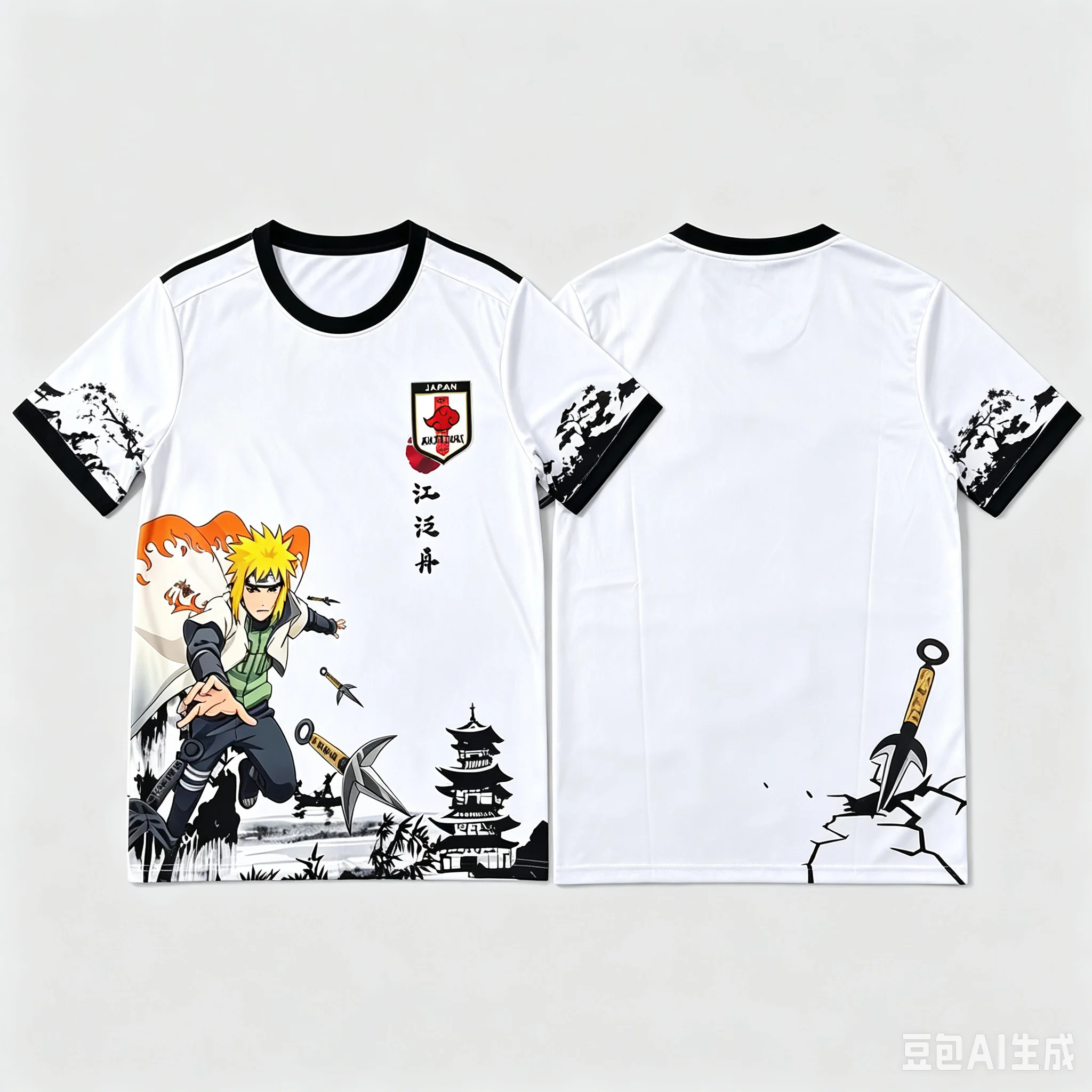 2026 Neues Anime Naruto Uchiha Itachi Trikot Manga-Stil Herren und Damen Sommer Casual 3D-Druck T-Shirt