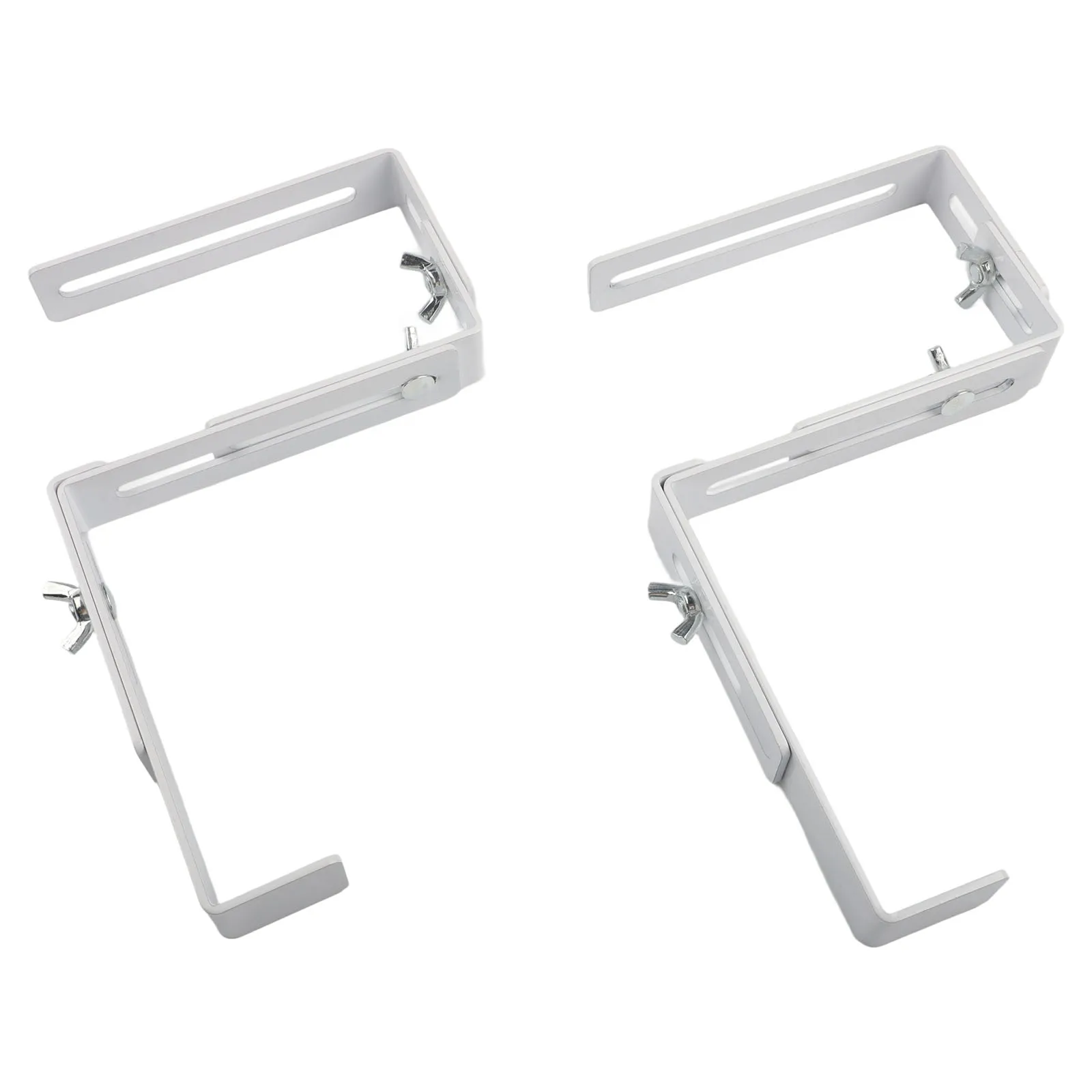 Plant Display Flowerpot Holder Adjustable Flowerpot Holder Outdoor Installations Robust Iron Construction Versatile Use