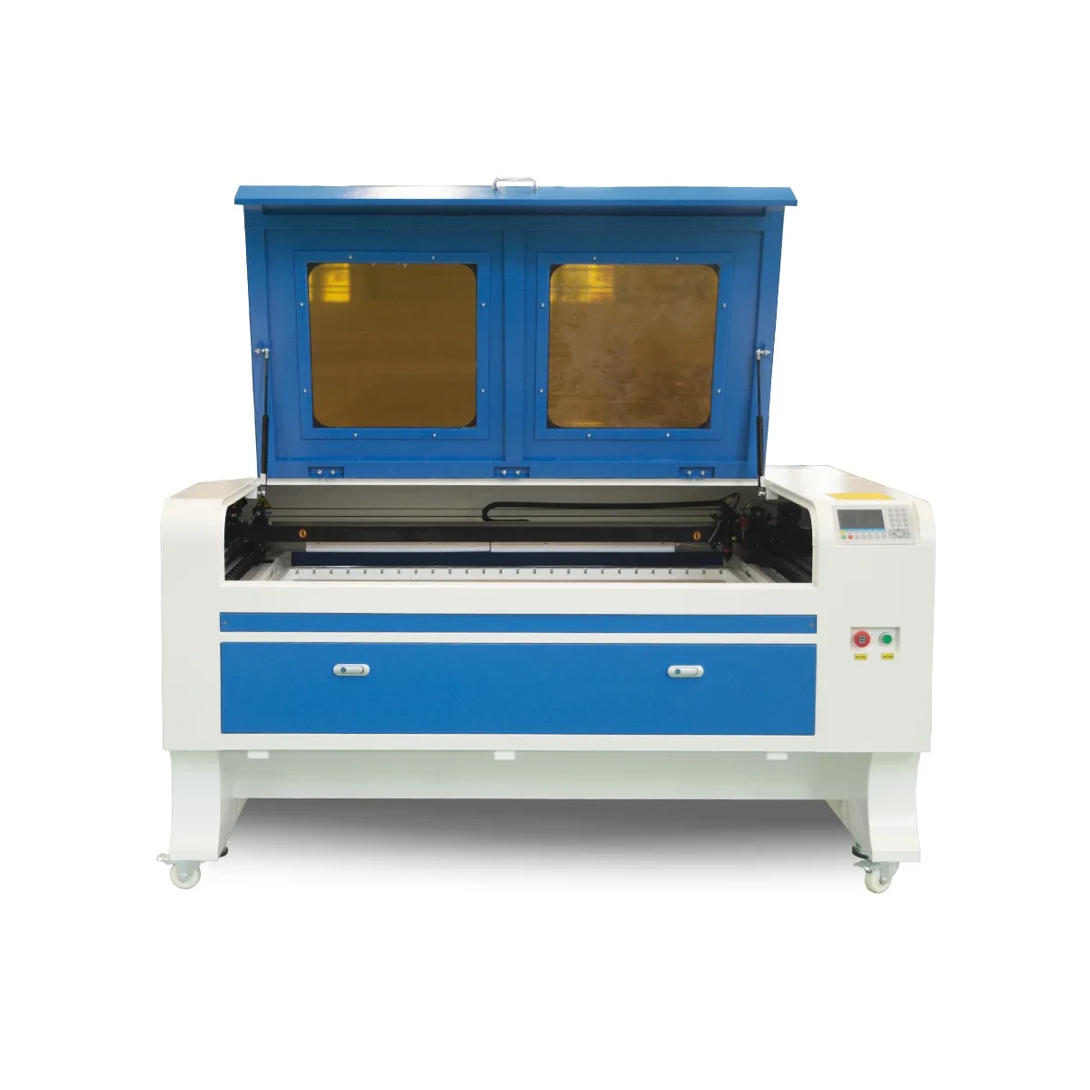 VOIERN 1310 100W Laser Cutter High-Accuracy CO2 Engraver Fabric Leather Wood Paper Crystal Core Motors Pumps Used