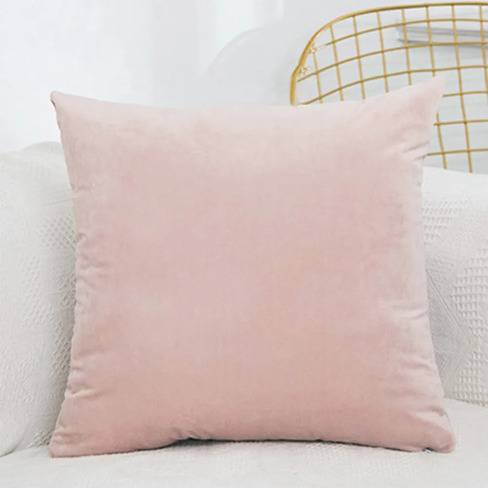 Funda de almohada de 40cm X 40cm, 40x40cm, lino y algodón, decoración del hogar, paquete al aire libre de 2 almohadas, sofá de terciopelo de alta calidad