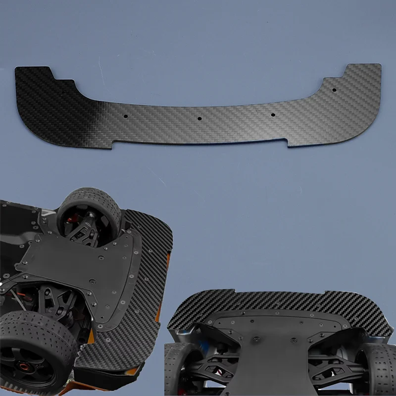 For 1/7 ARRMA FELONY 6S INFRACTION 6S BLX V2 LIMITLESS F1 6S BLX Car Truck Carbon Fiber Front Splitter