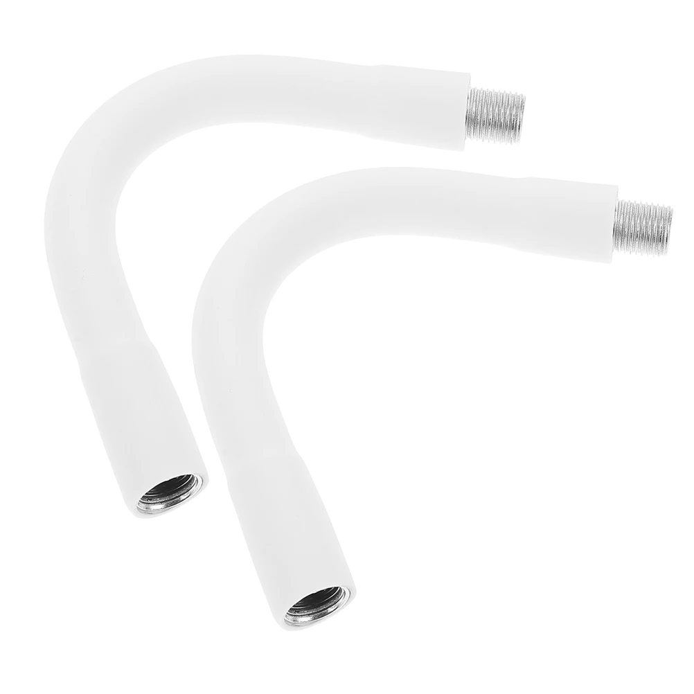 

2pcs Gooseneck Hose for Desk Lamp White Iron Flexible Adjustable Lighting Fixture Parts DIY Accessories Night Lamp