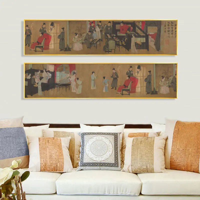 

Chinese Ancient Times Home Decorative Canvas HD Prints Paintings Modular Pictures Modern Artwork Bedroom Wall Art Poster