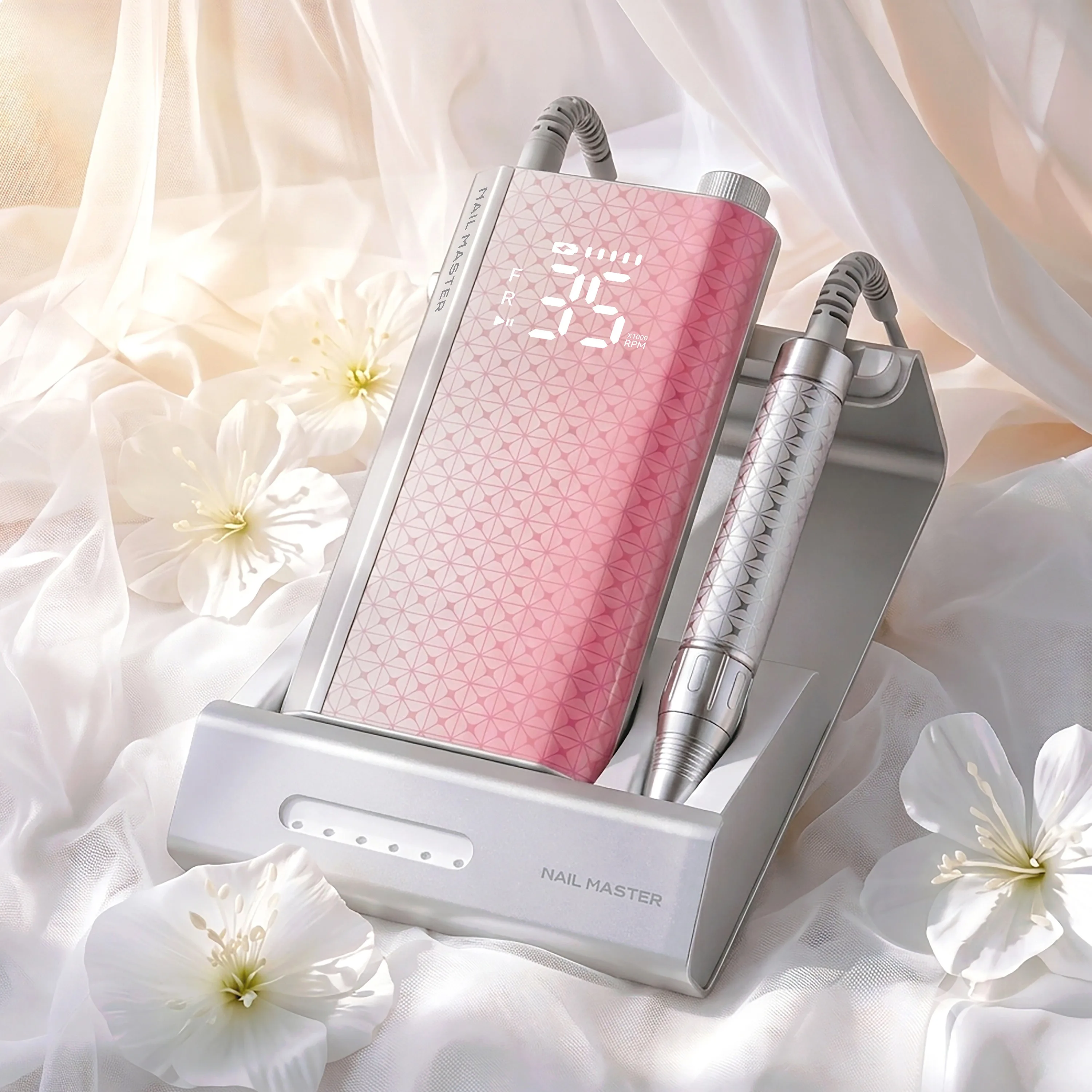 Brushless Manicure Nail Sander Portable Electric Rechargeable Nail Drill Machine 35000rpm Professional