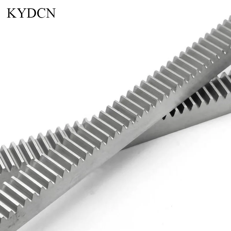 45# Carbon Steel Precision Straight Gear Rack M1 M1.5 M2 Linear Transmission Rack For CNC Router Automation Spare Parts