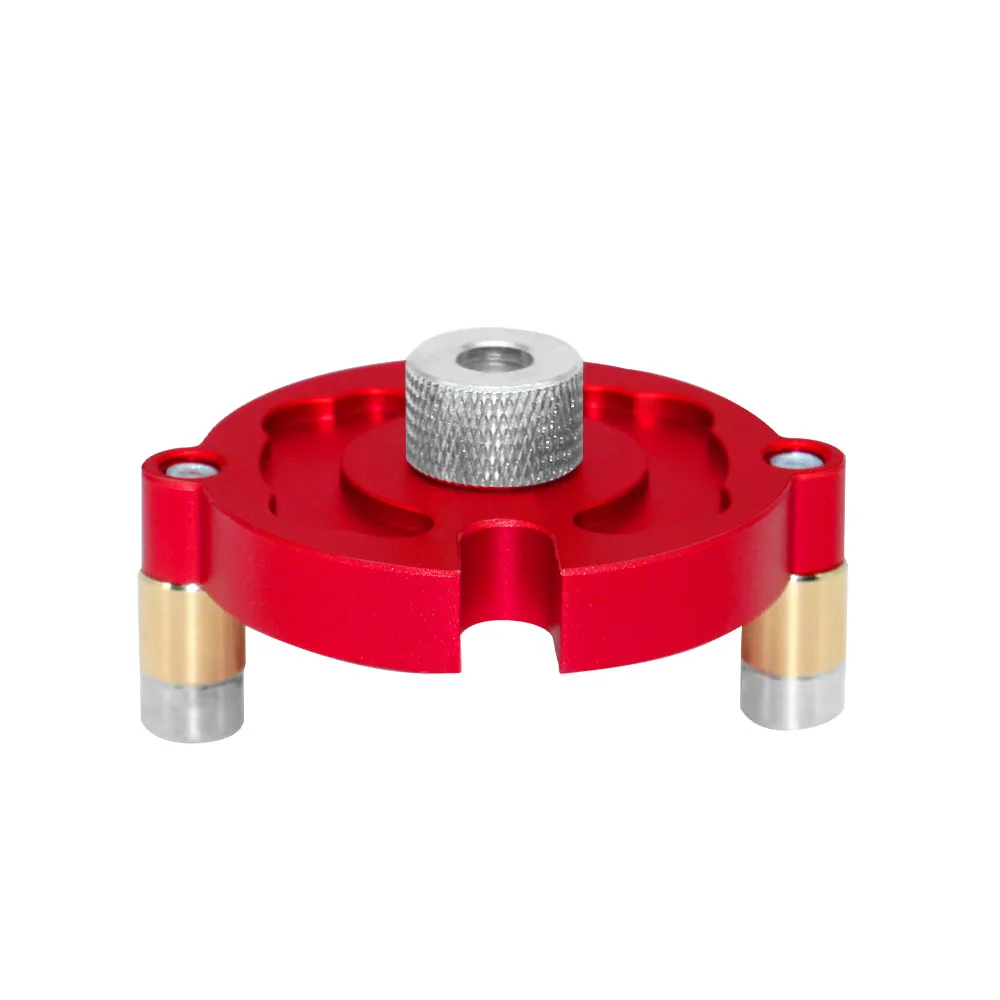 Fast-splicing Dowel Jig Kit W/3-10mm Metal Bushing Aluminum Self-Centering Vertical Hole Jig Drill Guide Locator for Woodworking