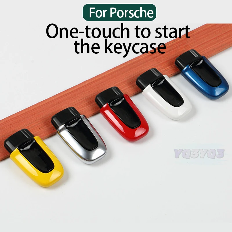 Para porsche, cayenne, paramela 911, poste, capa de chave de partida, capa de chave, capa de chave de carro, fivela, interior, acessórios de carro