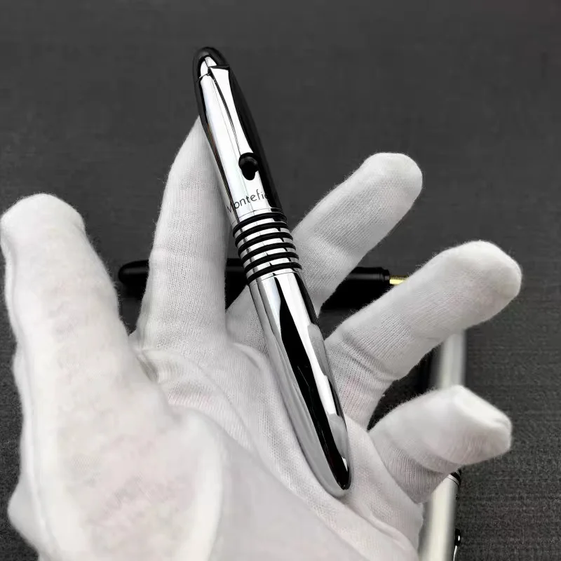 قلم حبر نحاسي سميك ثقيل بتصميم فريد من Montefiore أدوات مكتبية ومورد أعمال وكتابة أقلام هدايا ناعمة