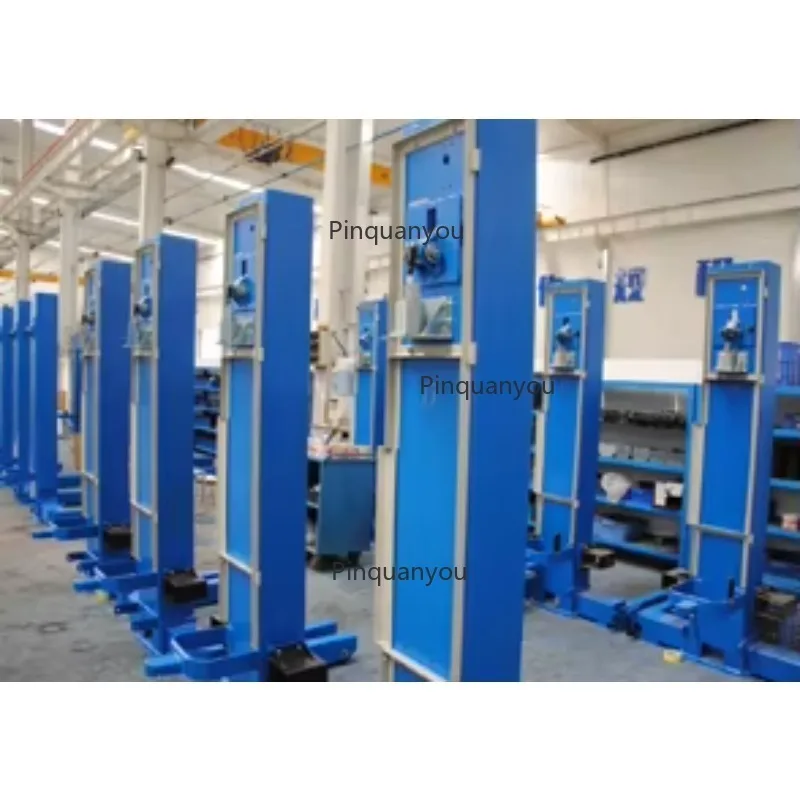Certified ML4034BC Four-Post Battery-Operated Hydraulic Steel Mobile Column Lift for Auto Body Repair Equipment