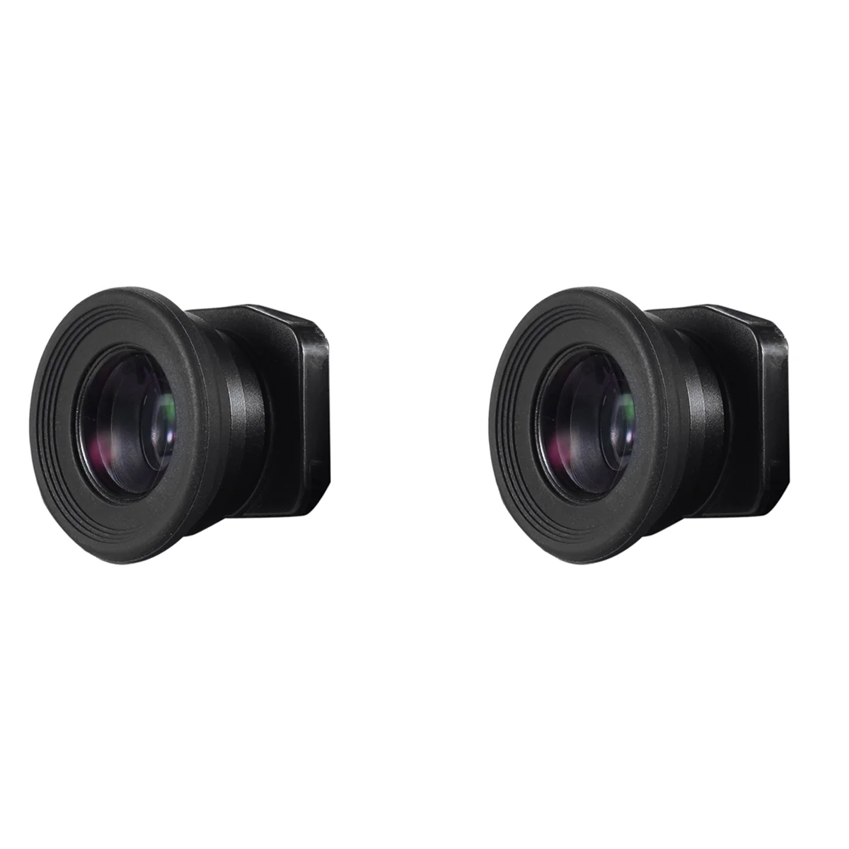 Smart-2Pcs 1.51X عدسة الكاميرا الثابتة التركيز عدسة العين المكبر لكانون نيكون سوني بنتاكس أوليمبوس مع 4 إيباتش