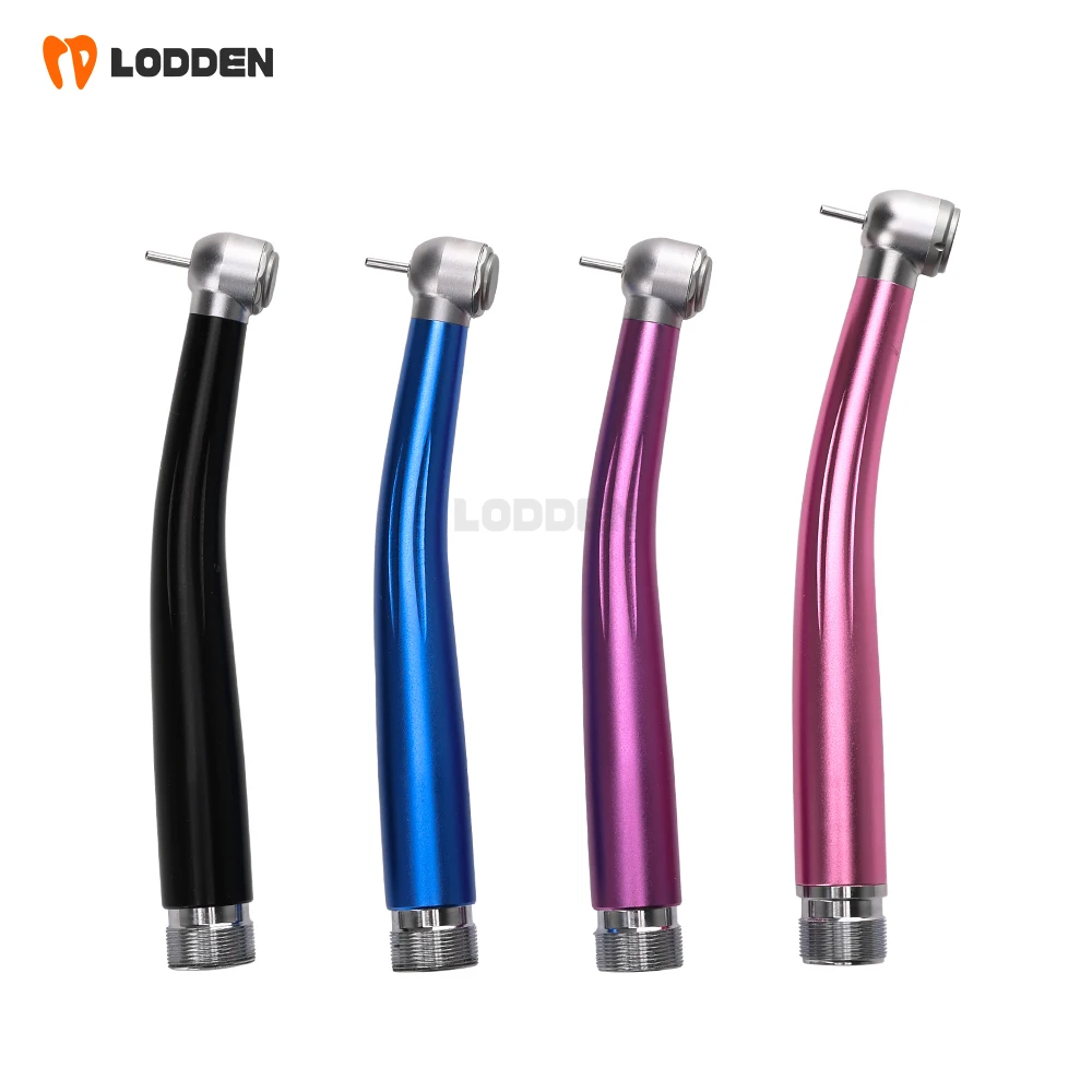 LODDEN Kit manipolo dentale ad alta velocità 2/4 fori Punte per odontoiatria Turbina ad aria Penne ad alta rotazione per dentisti Attrezzature Strumenti