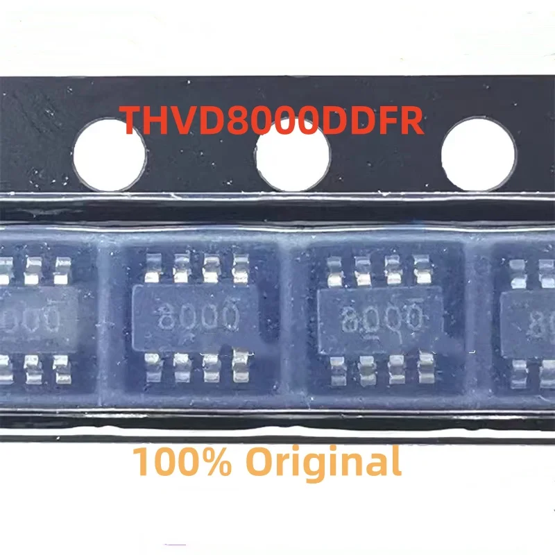 2-5PCS 100% Original THVD8000DDFR RS-485 interface IC RS-485 transceiver with OOK modulation for power line THVD8000
