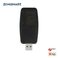 Zemismart Zigbee IR Remote Control Universal Infrared Remote for Air-con TV Box Fan Work with Tuya Alexa Google Home Via M6