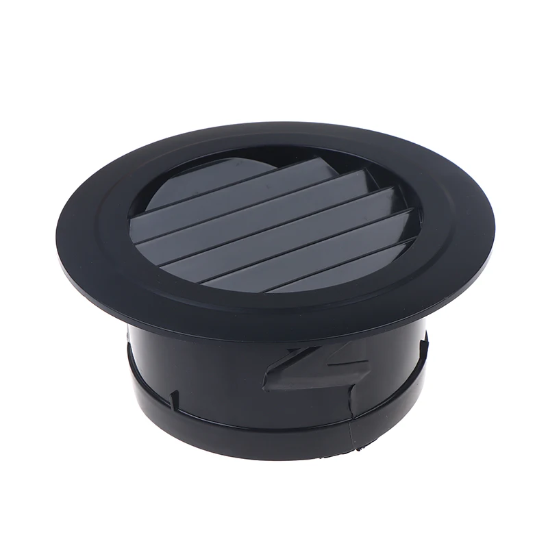75/100/125mm Round Ducting Ventilation Cover Air Vent Extract Valve Grille Air Circulation Vents Cover 4 Shapes Availables