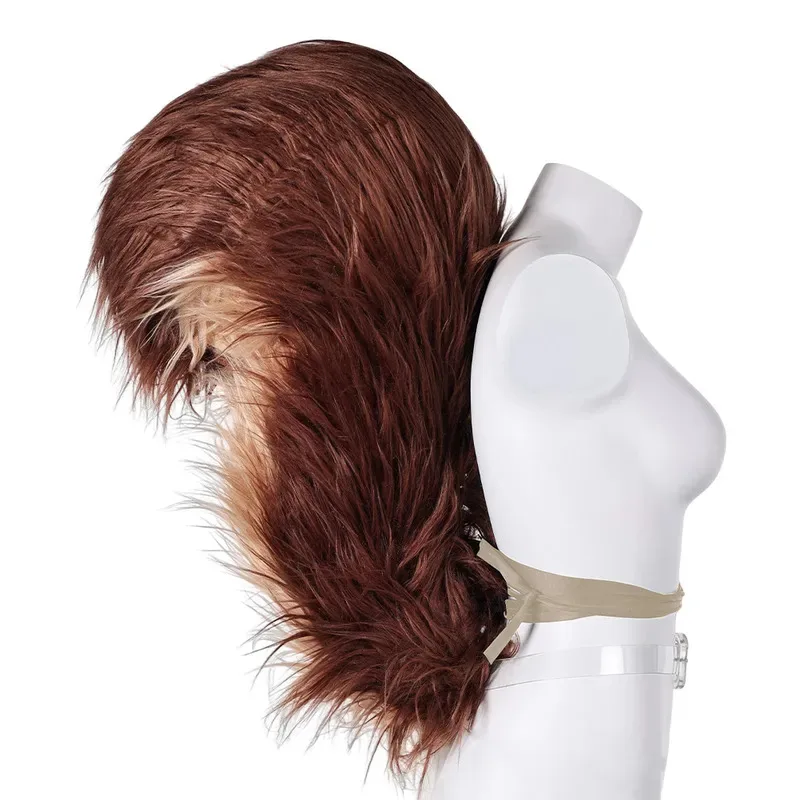 Rivals doraen verde cosplay esquilo menina cauda bandana traje disfarce acessórios para meninas roleplay halloween vestir-se df58