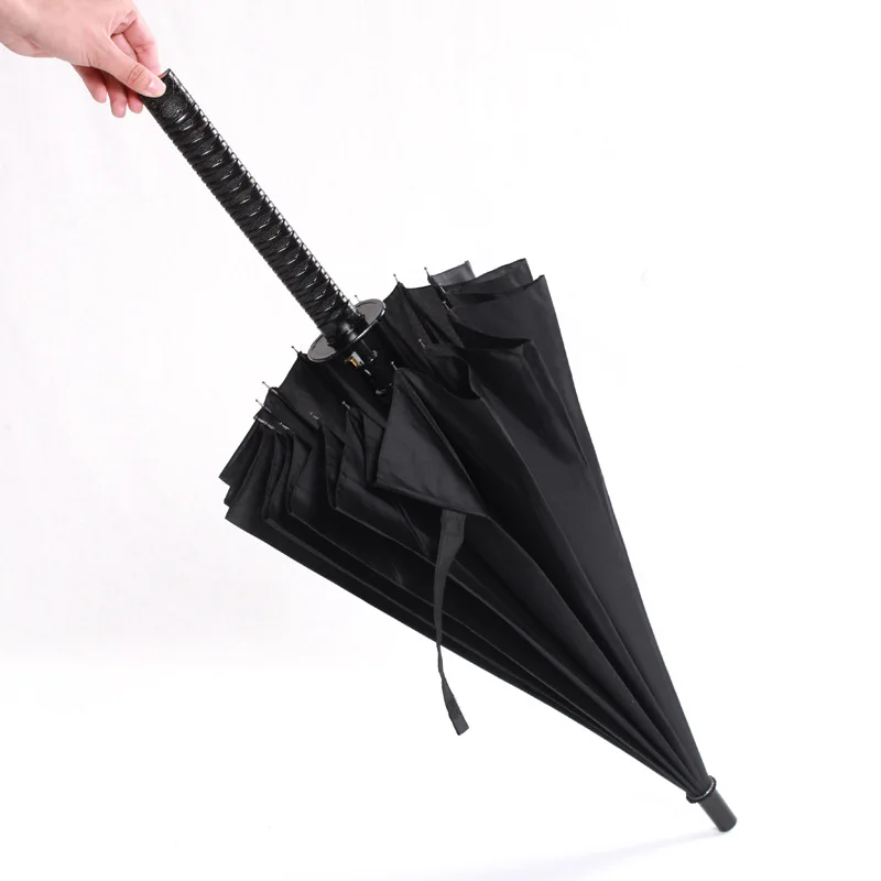 Katana Unbrella Japanese Long Handle Detachable Anime Samurai Unbrella Birthday Gift Business Waterproof Household Rain Gear