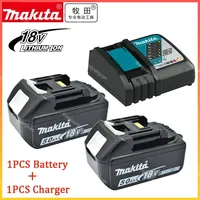 18V 5000mAh Original Makita With LED lithium ion replacement LXT BL1860B BL1860 BL1850 Makita rechargeable power tool battery