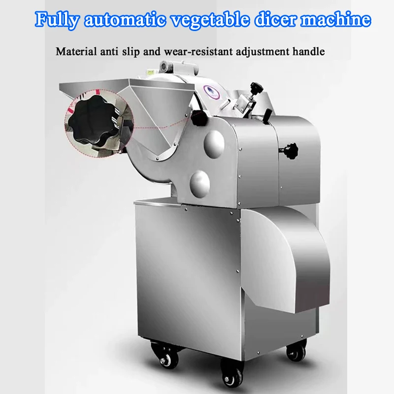 

New Multi-Function Vegetable Slicer Chop/Dice/Shred Stainless Steel Kitchen Machine Food Processor 220V 110V