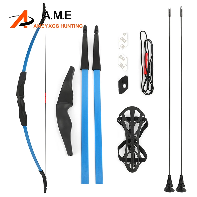 

8-15Lbs Adjustable Children Bow Archery Recurve Bow Arrow for 4-16 Years Child Teen Outdoor Shooting Sports Target Practice